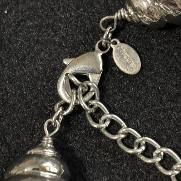 Chico's Silver-tone Cascading Multi-Strand Necklace - Picture 2 of 5